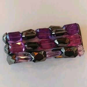 Acrylic Bead Bracelet